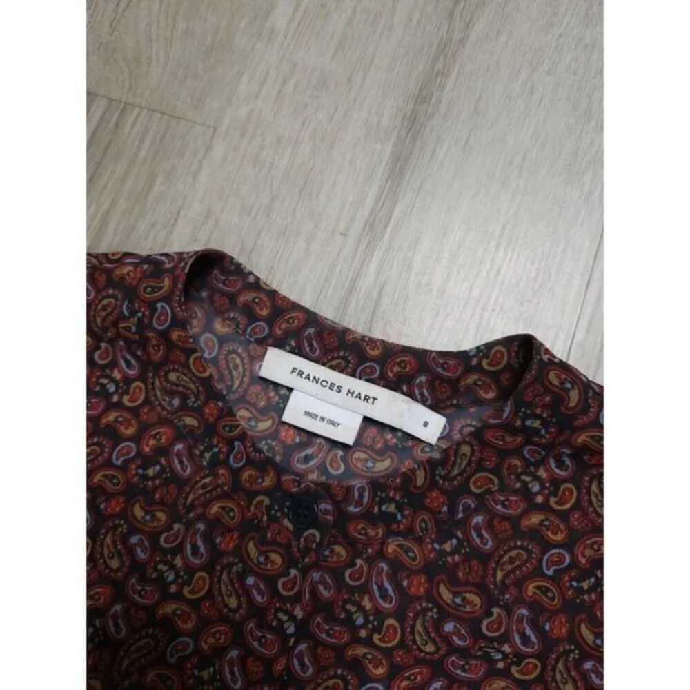 Frances Hart Maternity Dress‎ Paisley Womens Small